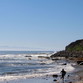 Campus Point at UCSB. Credit: Katharine McLean